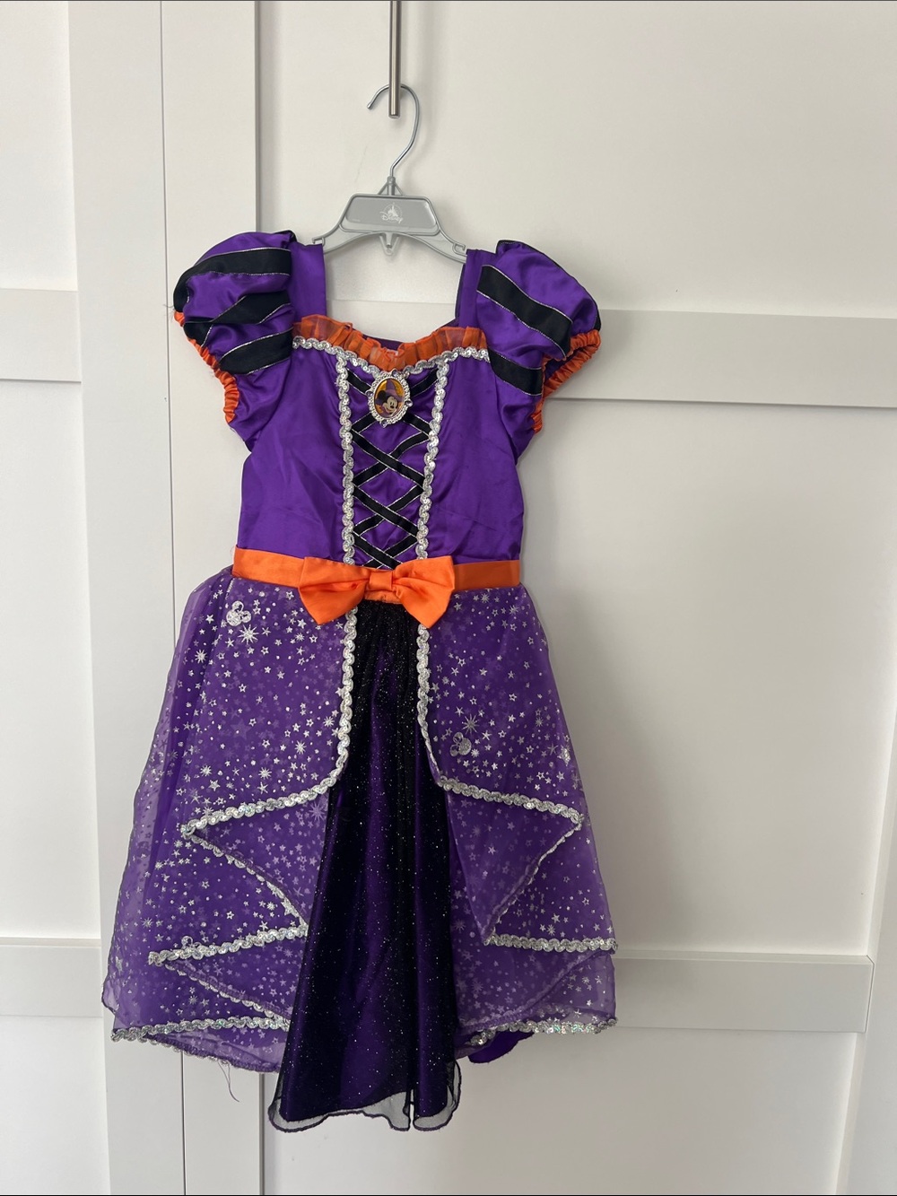 Disney Purple & Orange Princess Witch Costume for Kids w hat